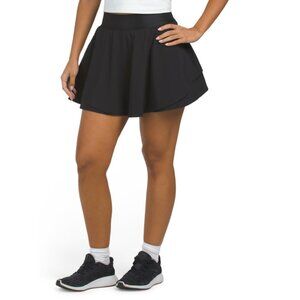 90 DEGREE BY REFLEX Black Lightstreme Hypersonic Layered Skort